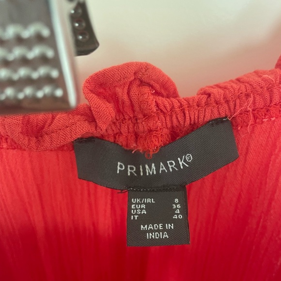 Primark red off the shoulder dress M - Picture 5 of 6